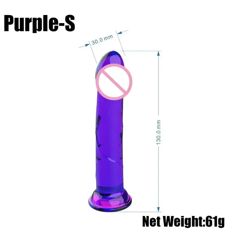 Realistic Small Silicone Jelly Dildo for Women with Suction Cup Strapon Compatible Anal Plug Adult Sex Toy for Women — image 16