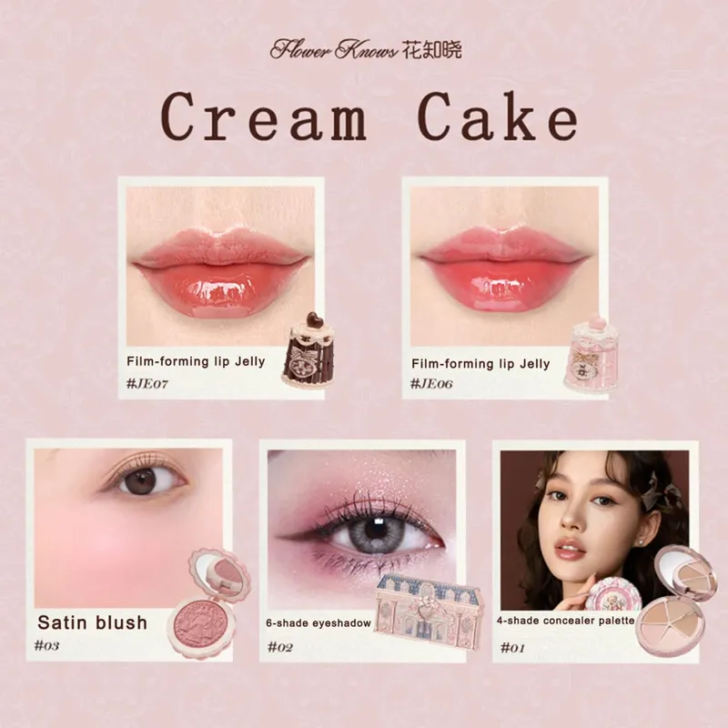 New Arrive Flower Knows The Sweetie Bear Collection Mini Setting Powder Cookie בושם וג'ל ועיפרון גבות כפולים — image 10