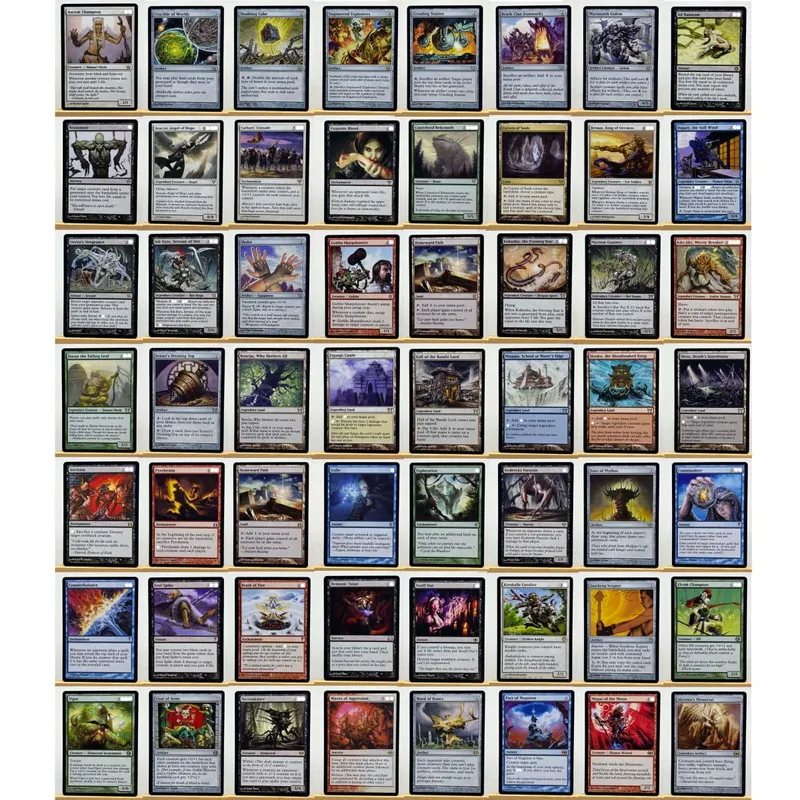 Tcg proxy kártyák egyedi 56 kártyás proxy pakli készlet – kiváló minőségű The One Ring komplett asztali stratégiai kártyakészlet