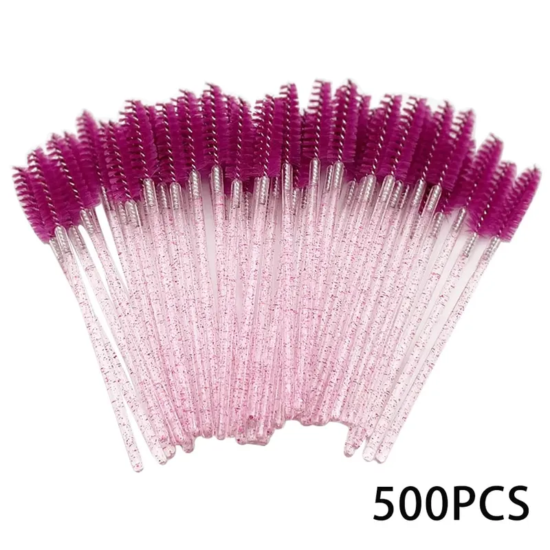 500/1000pcs Eyelash Brush Applicator Wholesale Lash Mascara Wands Brushes For Eyelash Extension Eyebrow Spoolies Beauty Tools — image 13