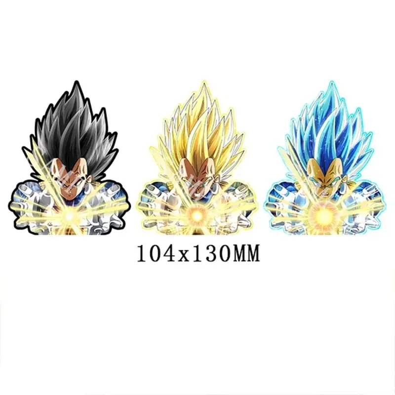 Autocollant lenticulaire 3D Anime Goku Vegeta, décalcomanies imperméables pour voiture, réfrigérateur, planche à roulettes, etc. cadeaux pour enfants — image 20