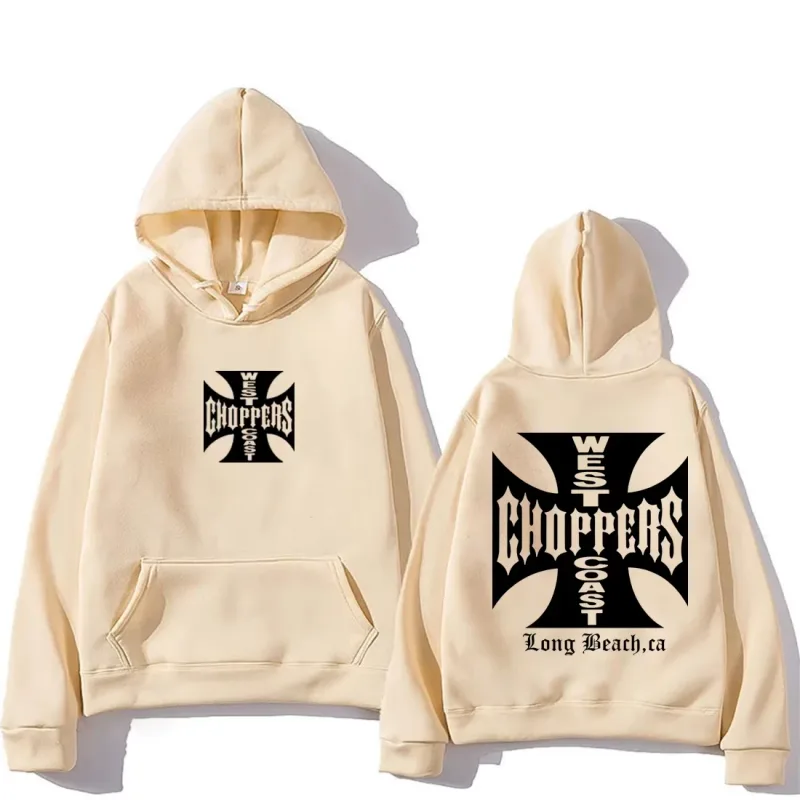 Paul Walker West Coast Choppers Hoodie Herr Dammode Mode Topp hiphopkläder Fleece långärmad vintagetröja