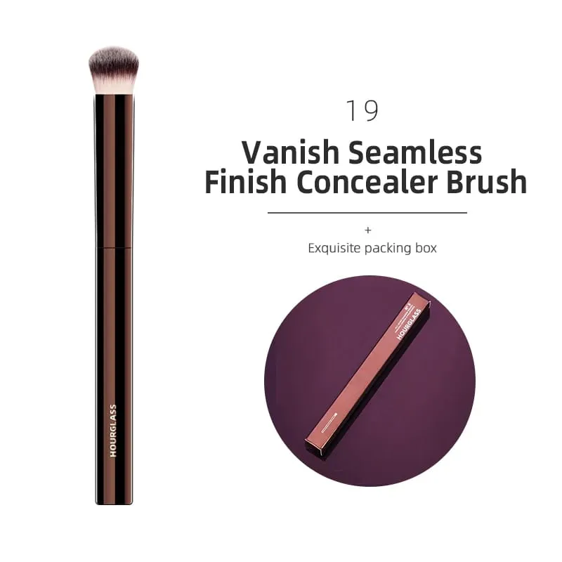 Hourglass Makeup Brush All Kinds Eyeshadow Foundation Concealer Powder Bronzer Blusher Eyeliner Retractable Professional Brushes — image 8