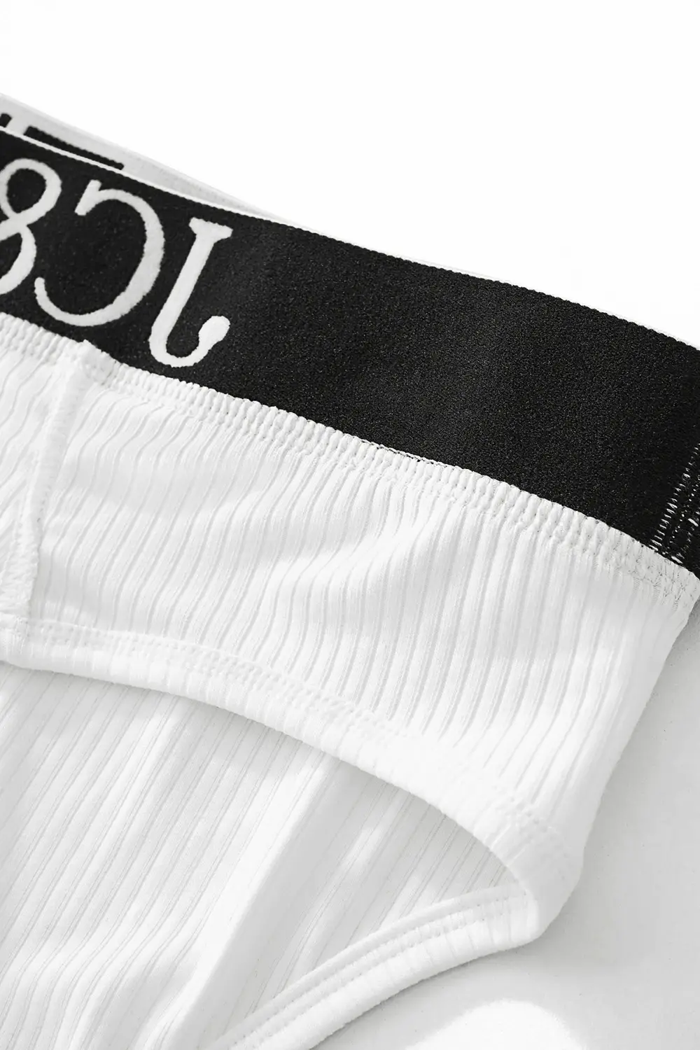 Athletic High Cut Design Mga Panloob na Panloob ng Sexy na Lalaki Mga Panloob na Panloob na Ribbed Cotton Sports Comfort Men Bikini Slip Panlalaking Tanga Briefs — image 29