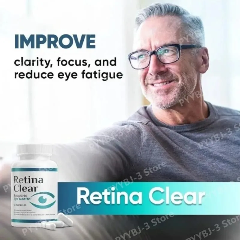 60 Count Eye Protection Capsules Supports Visual Clarity and Relief Eye Fatigue Supplement Contain Lutein multivitamin & Zinc — image 2