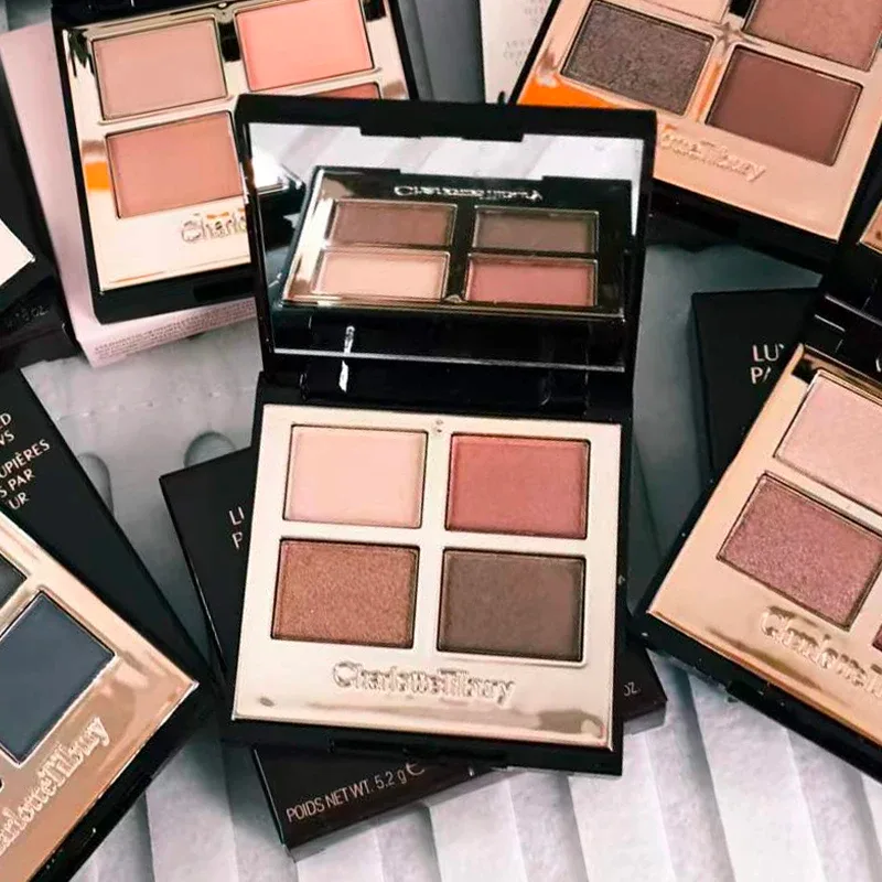 Charlotte Tilbury Four Color Palette Pillow Talk Eraggera Eyes Small Gold Tube κραγιόν Εύκολο στην εφαρμογή Μακιγιάζ Φορητά καλλυντικά — image 3