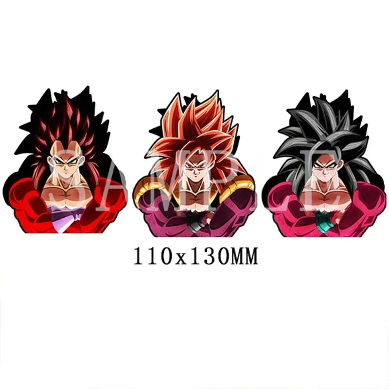 Autocollant lenticulaire 3D Anime Goku Vegeta, décalcomanies imperméables pour voiture, réfrigérateur, planche à roulettes, etc. cadeaux pour enfants — image 21