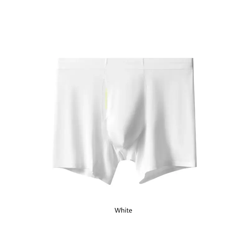 2pcs New Bamboo Fiber Man Underwear Lengthen Sport Men Boxers Regenerated Fibers Underpants L XL XXL 3XL 4XL Side Open Design — image 3