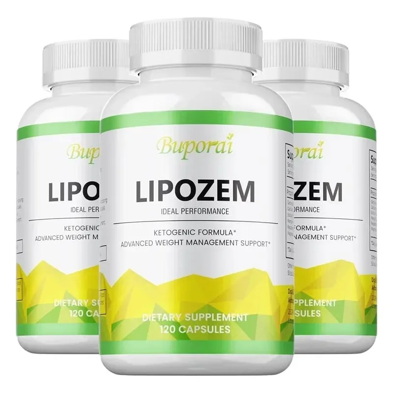 Lipozem Capsules - Digestive Health Appetite Suppression Metabolism Weight Management — image 10