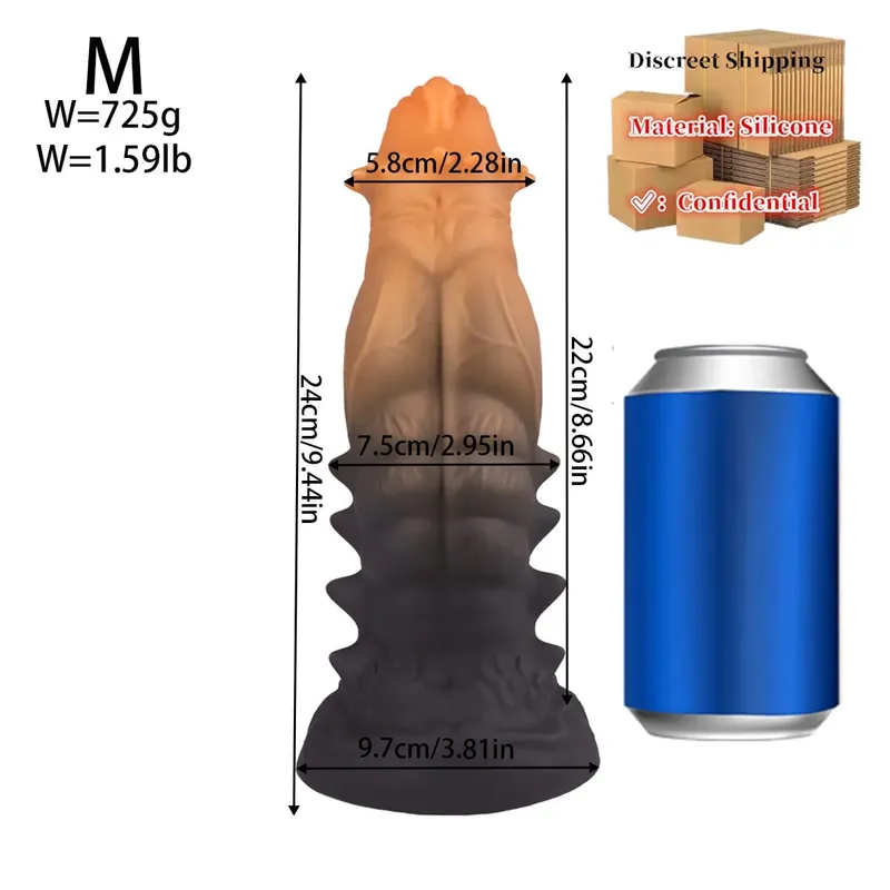 Big Anal Plug Monsters Enlargenmen Prostate Massager Τεράστια πρίζα πρωκτικού διαστολέα Πισινό Πρωκτικό Εκπαίδευση Επέκταση Παιχνίδια σεξ για γυναίκες άνδρες — image 10