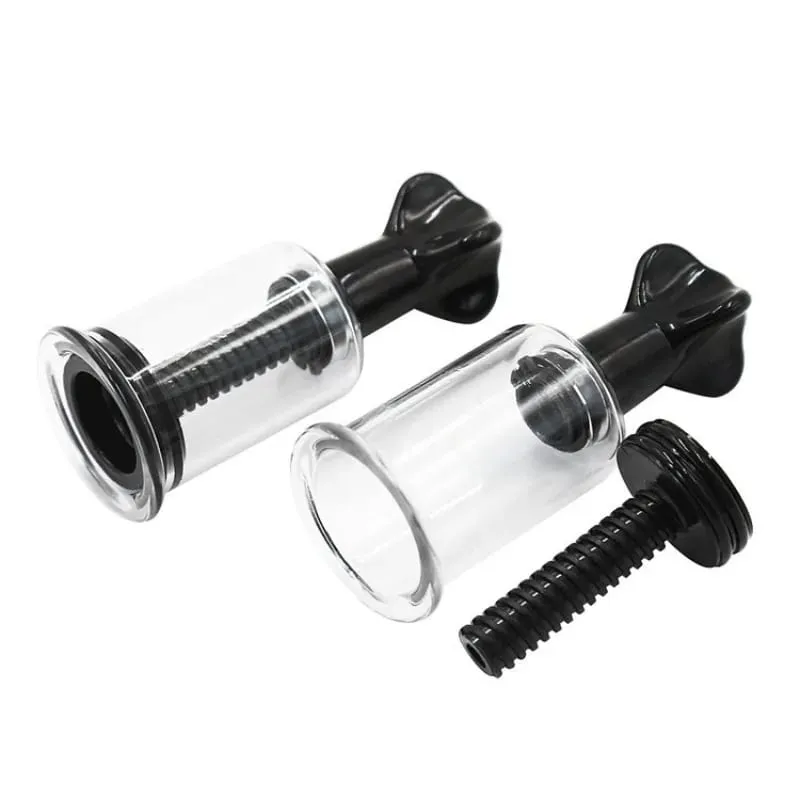 2db BDSM felnőtt mellbimbószívó csésze mellklitoriszszívó Erotikus mellbimbóbilincs pumpa felnőtt játék Szoptatott szexjátékok nőknek Férfiak — image 5