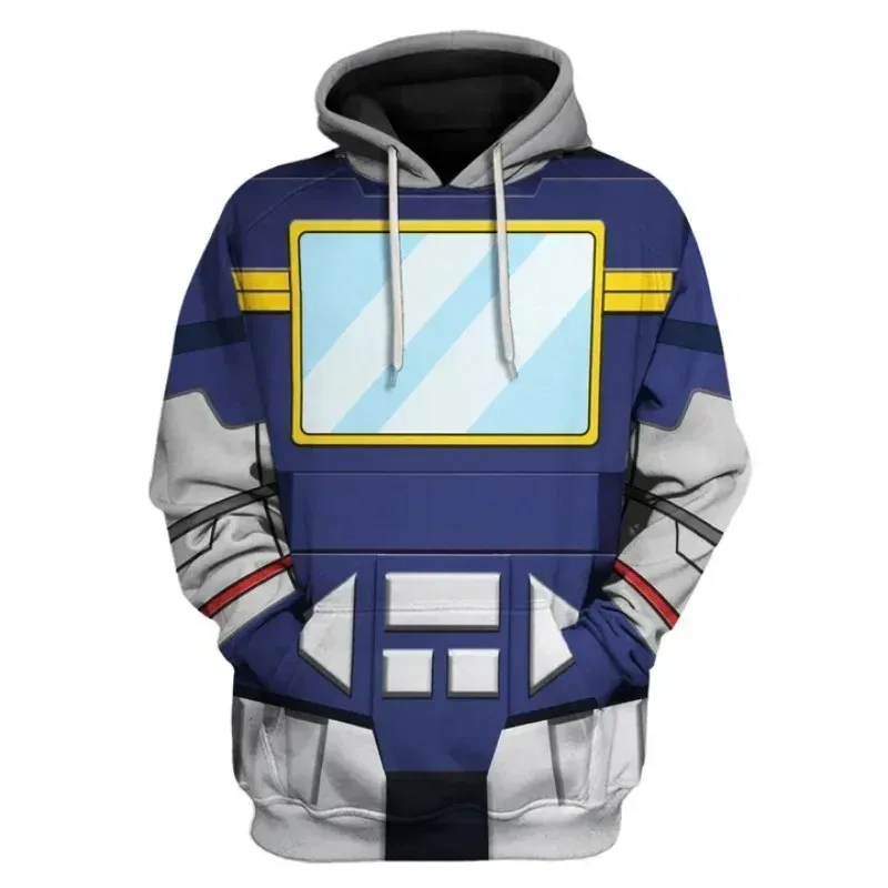 Bandai Brand's New 2026 Autumn-winter Collection Features A Stylish Cosplayer Men's Hooded Sweatshirt Inspired By Transformers — image 14