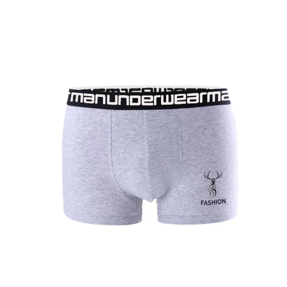4/8Pcs Boxers Man Breathable Cotton Man Underwear Letter Waistband Men's Clothing Soft Touch Men's Briefs Plus Size Man Panties — image 9