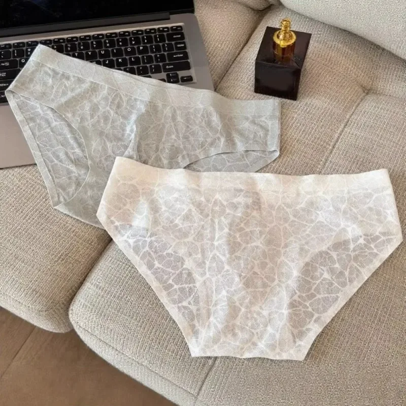 Underpants 3D Bulge Pouch Men's Underwear Lingerie Transparent Mesh Panties Low Waist Thin Triangle Panties Men — image 10