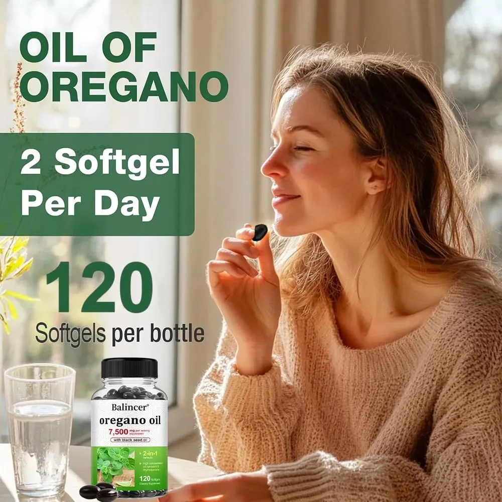 Oregánó olaj 7 500 mg feketemag olajjal – magas karvakroltartalom támogatja az emésztőrendszert, a csont-ideg izomzatát és az immunrendszer egészségét — image 7
