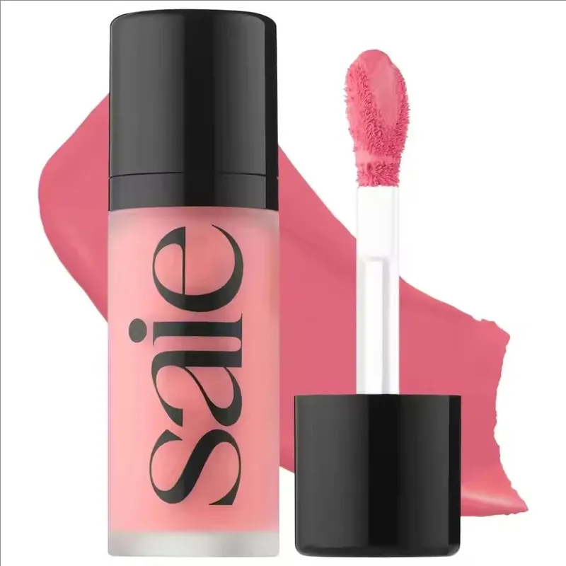 Saie סומק נוזלי 4 צבעים CHILLY SPICY Highlighter Sunglow Contouring Shimmer אבקת ייבוש מהיר לא דביק מרקם טבעי — image 9
