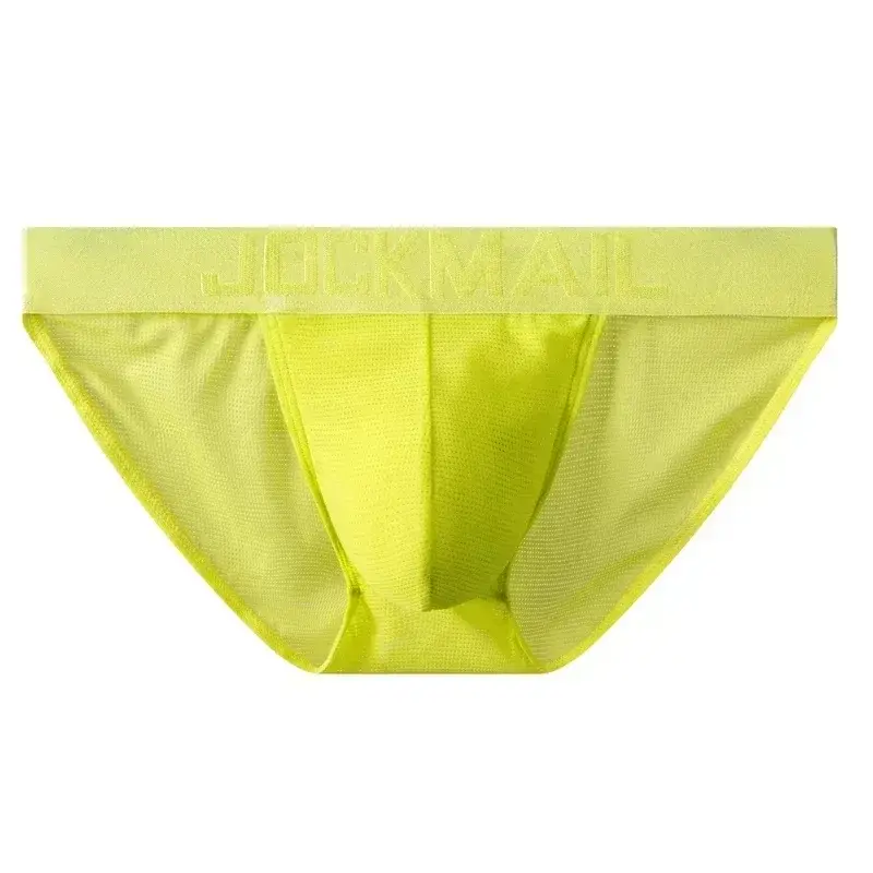 Cuecas masculinas cuecas de malha de náilon de secagem rápida cuecas de biquíni deslizamento masculino tanga cuecas jockstrap gay