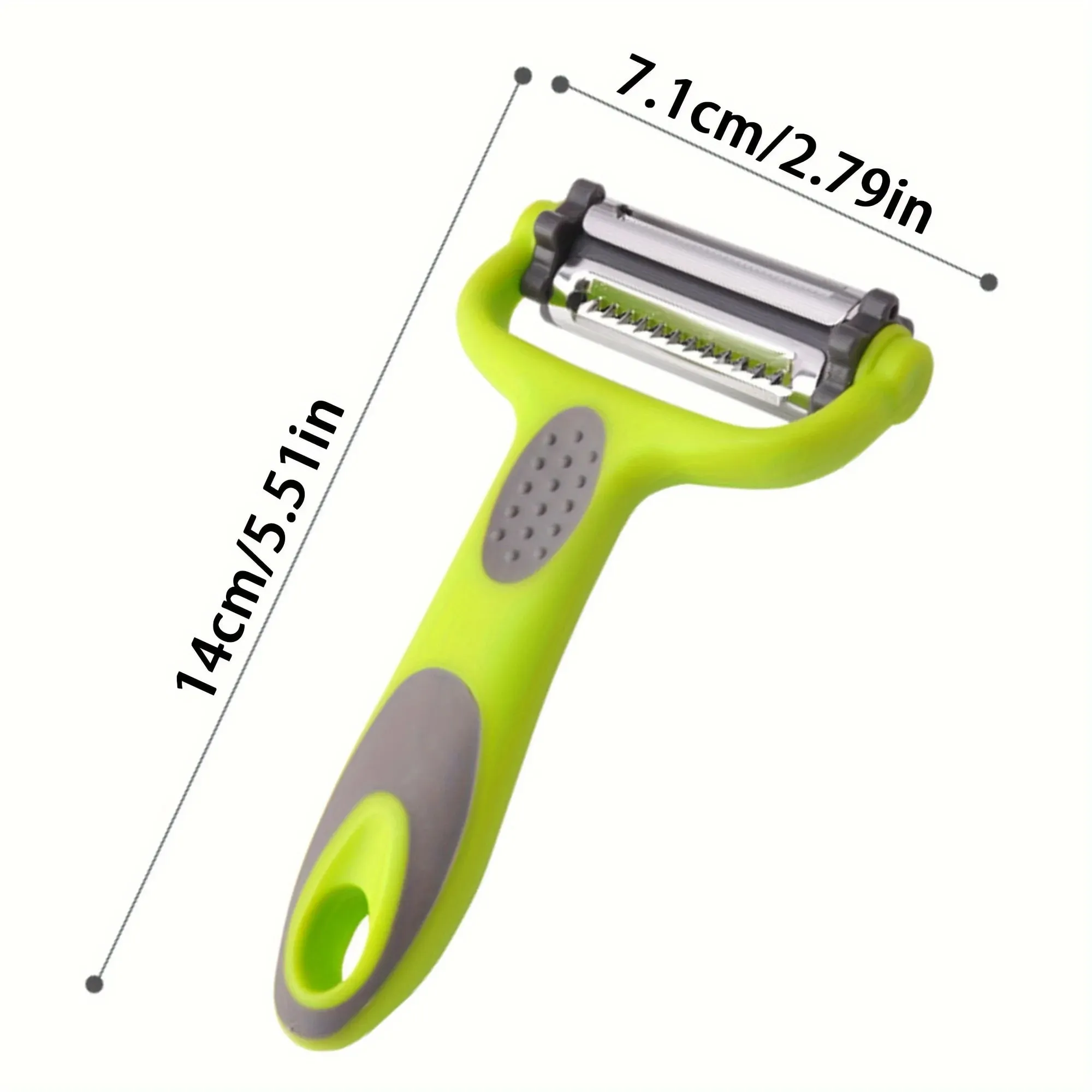3-in-1 Multifunctional Fruit & Vegetable Peeler Paring Knife Grater & Shredder - The Ultimate Kitchen Tool Kitchen Accessories — image 4