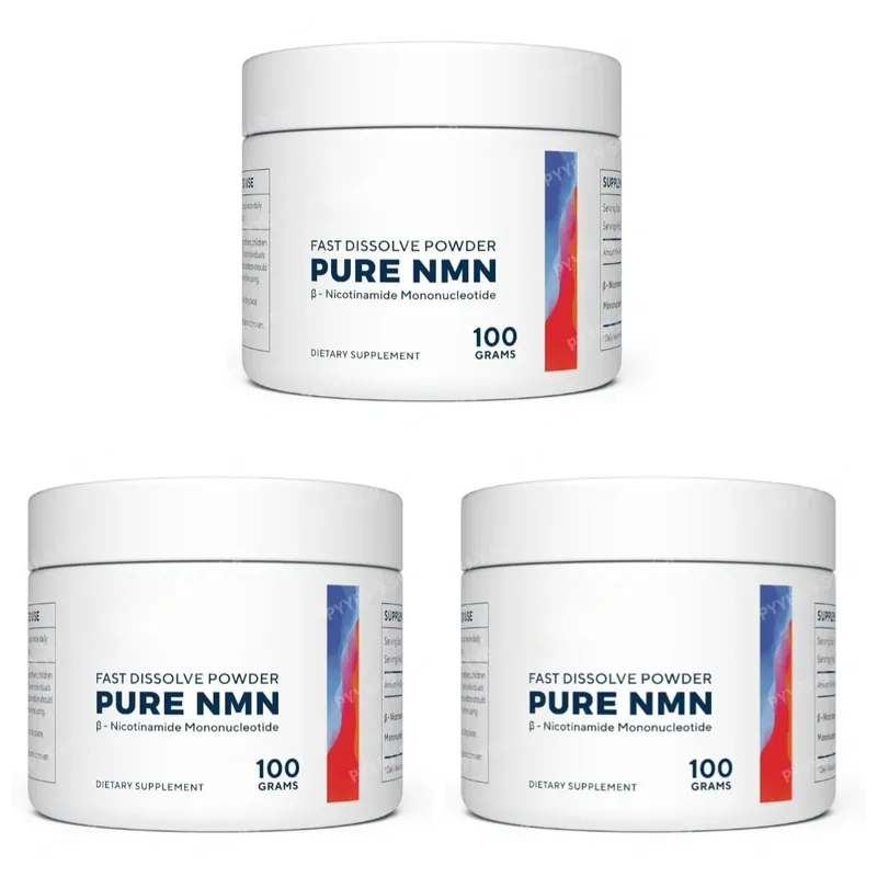 NMN (Nicotinamide Mononucleotide) σε σκόνη 100g 500mg ανά μερίδα υψηλής καθαρότητας Fast Dissolve Vegan Daily Energy & Wellness