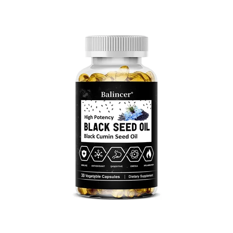 Black Seed Oil Capsules Supports Overall Health | Boosts Immune System Improves Digestion Antioxidant Non-GMO Gluten-Free — image 8