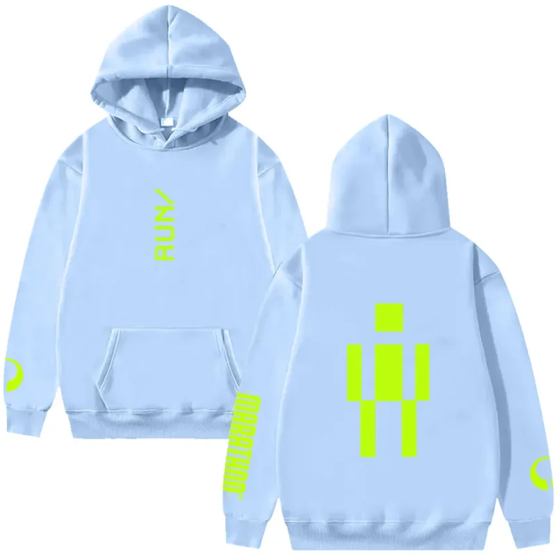 Marathon RUNNER Hoodie Marathon Game Trendy Graphic Clothing Women Men Long Sleeve High Street Sweatshirts Casual Loose Pullover — image 12