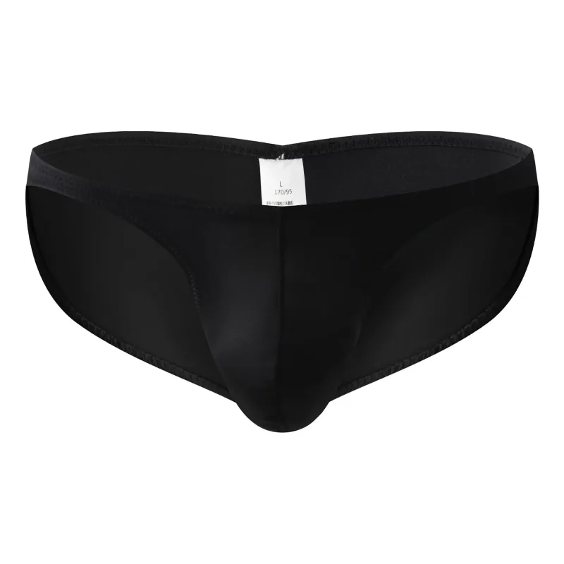 Cuecas de ginástica masculinas de cintura baixa, roupa íntima de cetim suave para treinamento esportivo, musculação, ultrafina, secagem rápida, treino de fitness, levantamento de bunda — image 21