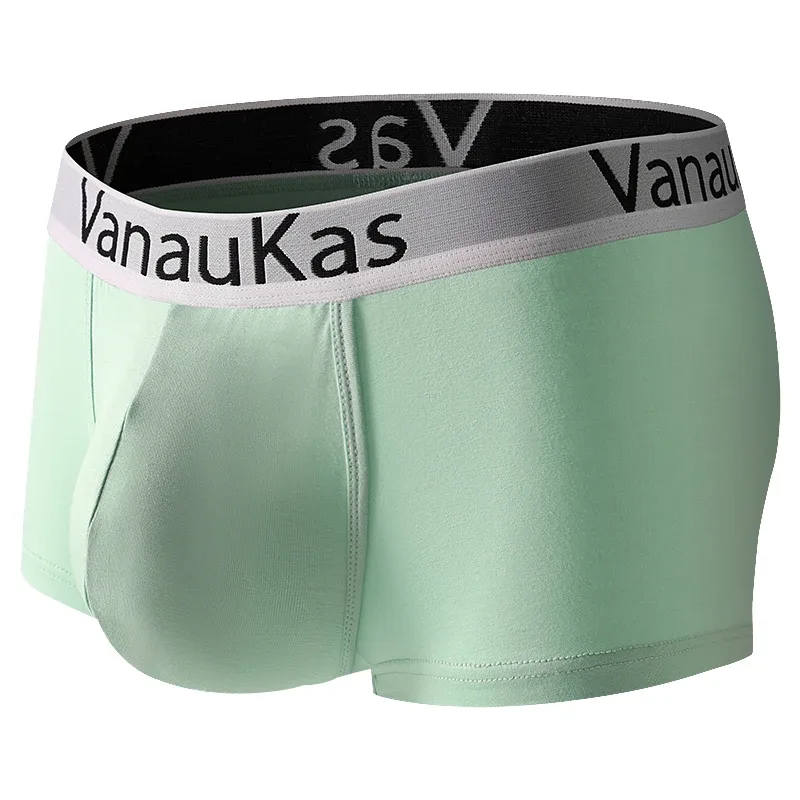 Mens Modal Underwear Boxer Shorts Convenient Pouch Opening for Male — image 19