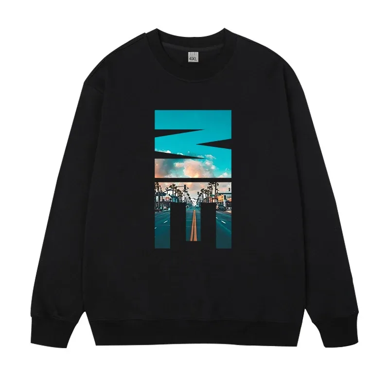 Plus Size Men's Pullovers Full Cotton Sweatshirts 5XL 6XL 7XL Autumn Winter Long Sleeves Printed Tops Panlalaking Damit 110kg-180kg — image 11
