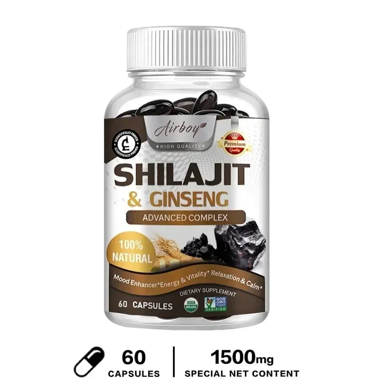Shilajit - Ενισχυμένη απόδοση Ενεργειακής Ενίσχυσης Προωθεί την υγεία της καρδιάς και της κυκλοφορίας του αίματος — image 9