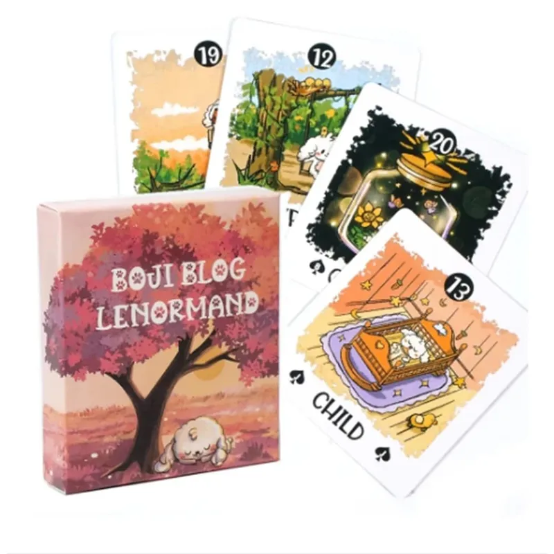 Boji Blog Lenormand Deck A Rabbit's Journey through Destiny Για τους λάτρεις των ταρώ
