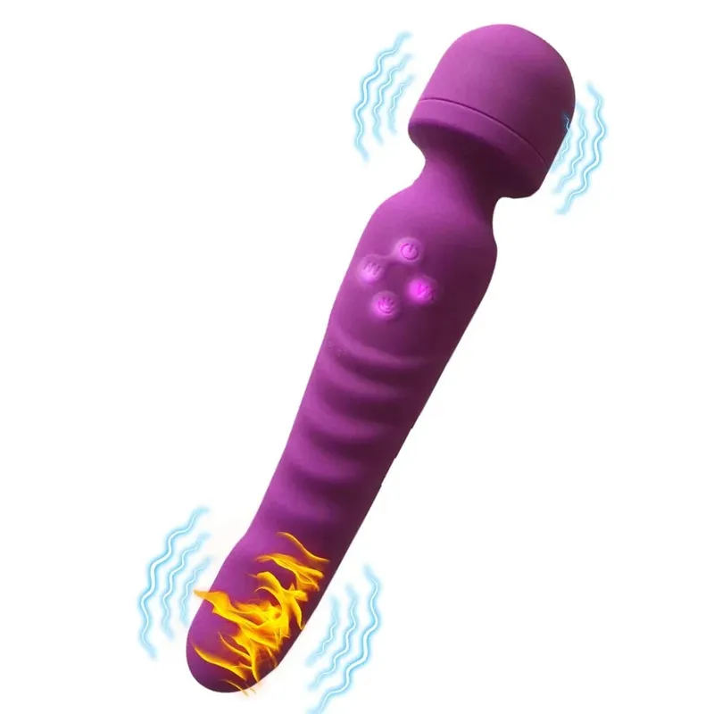 3 ΣΕ 1 Λειτουργία Dildos Vibrator AV Machine Magic love Wand Clitoris G Spot Stimulator Γυναικείο μασάζ κόλπου Γυναίκα Ενήλικες σεξουαλικά παιχνίδια 18