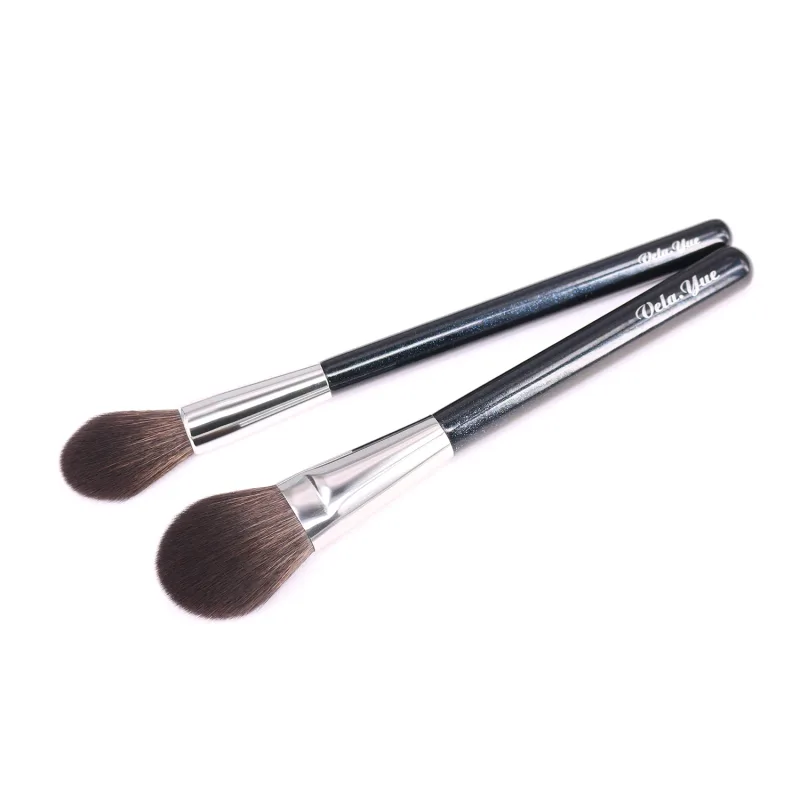 Vela.Yue 2pcs Makeup Brushes Set for Face Powder Blusher Highlighters Luminizers Cosmetics Beauty Tools Kit — image 5