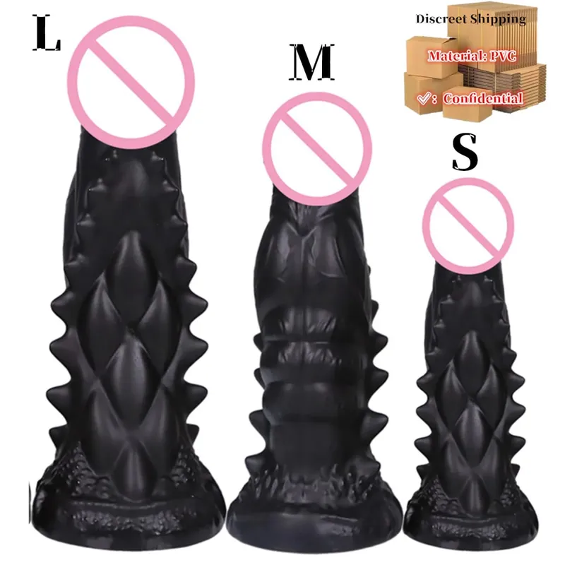 Big Anal Plug Monsters Enlargenmen Prostate Massager Τεράστια πρίζα πρωκτικού διαστολέα Πισινό Πρωκτικό Εκπαίδευση Επέκταση Παιχνίδια σεξ για γυναίκες άνδρες — image 20