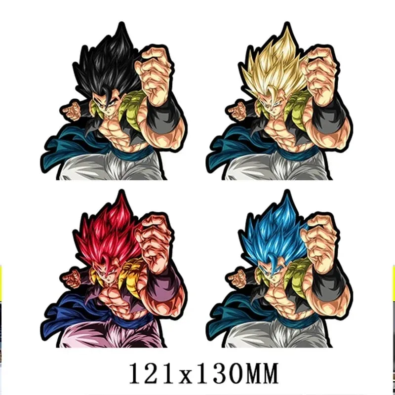 Autocollant lenticulaire 3D Anime Goku Vegeta, décalcomanies imperméables pour voiture, réfrigérateur, planche à roulettes, etc. cadeaux pour enfants — image 32