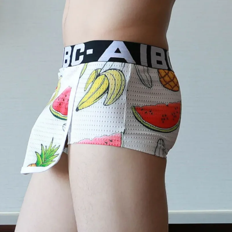 Boxershorts Kalsonger Underkläder Trosor Kläder Bomull+Spandex Öppen Helt nytt mode Snyggt utbud Lämplig — image 4