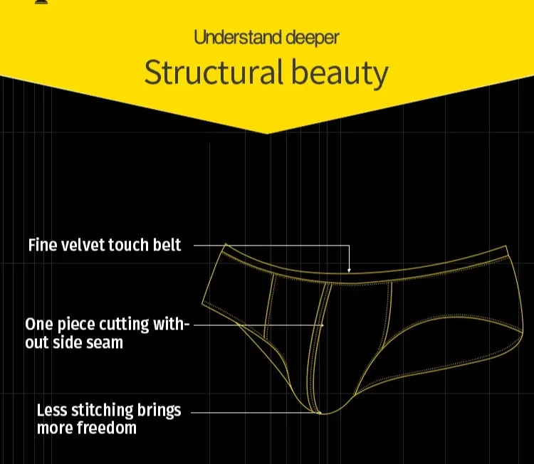 Cuecas de algodão masculinas confortáveis, 2 peças, cintura baixa, rosa, tecido macio, cintura larga, bolsa de suporte 3d, roupa íntima masculina amigável à umidade — image 7