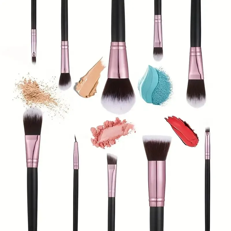 Sminkecset készlet Professzionális Beauty Foundation korrektor púder szemhéjpúder pirosító ecset Kabuki Blending Cosmetic Beauty Tool — image 4