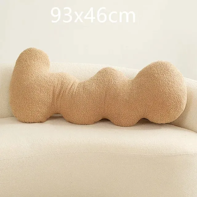 Coussin boule nordique de couleur unie, fleur en peluche, oreiller pour canapé, taille, bureau, jouet pour enfant, cadeaux, décoration de la maison, nouvelle collection — image 20