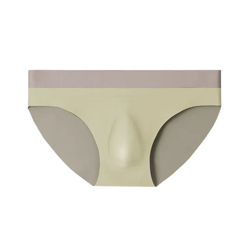 Panlalaking ice silk na walang tahi na damit na panloob na 3D punching triangle shorts summer manipis na pantalon para sa mga lalaki sports shorts 3256808552917215 — image 12