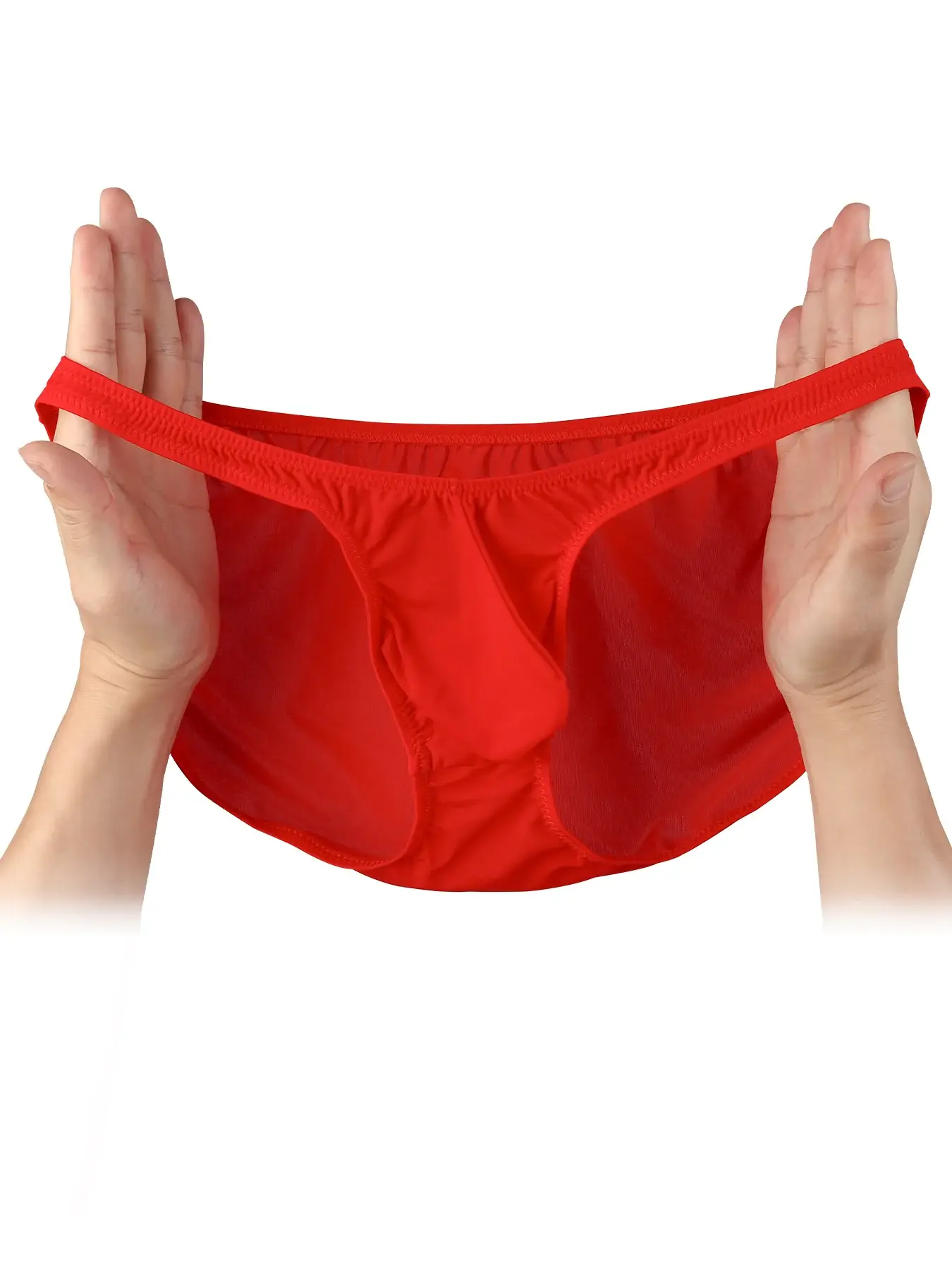 New Men's Underwear U convex Bag Hip Sexy Solid Color Bikini Men's Briefs Comfortable Breathable Quality Male Panties G6008SJ — image 8
