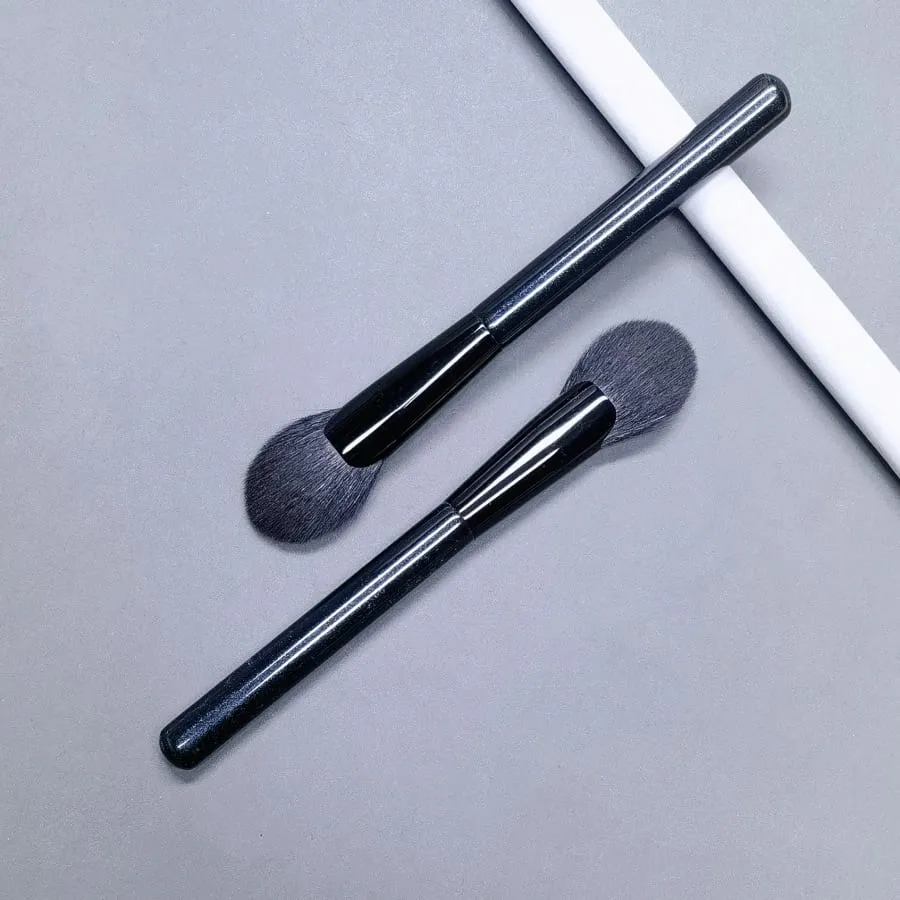 Fan Makeup Brush Highlighter Face Shadow Goat Hairs Blush Powder Make Up Brushes Pro Essential Cosmetic Tools