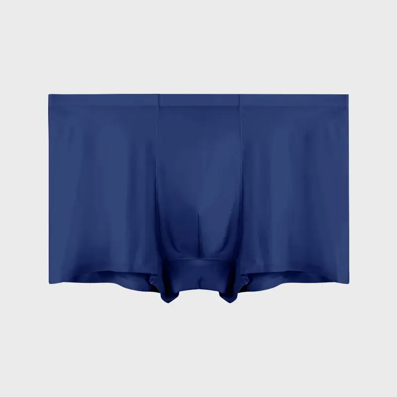 Herrunderkläder Herr grossist Ice Silk Sömlös boxershorts Antibakteriell Andningsbar Sport Sommar Tunn Comfort Boxer Bri — image 1