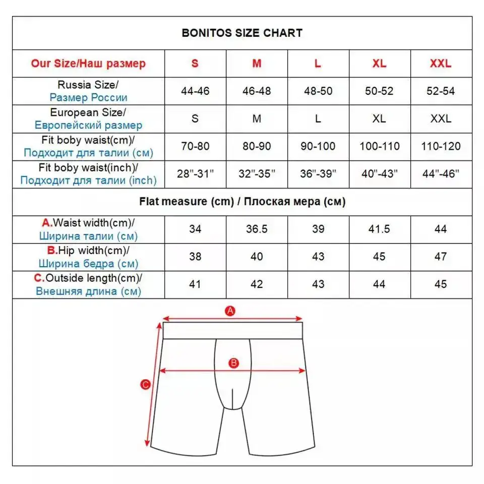 Moda longa dos homens boxers roupa interior de poliéster para homem cuecas sexy calcinha masculina confortável estiramento boxer shorts