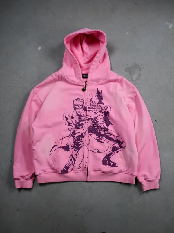 Jojo Bizarre Adventure Hoodies Women Y2k Oversized Hoodie Hip Hop Couples Harajuku Street Men Sweatshirt Anime Clothes — image 12
