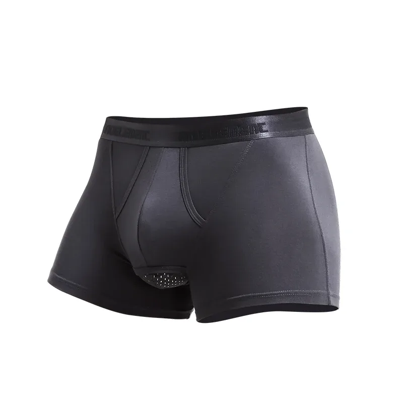 Men's Underwear with Separate Pouch Design, Modal Fabric, Scrotal Support, Boxer Briefs