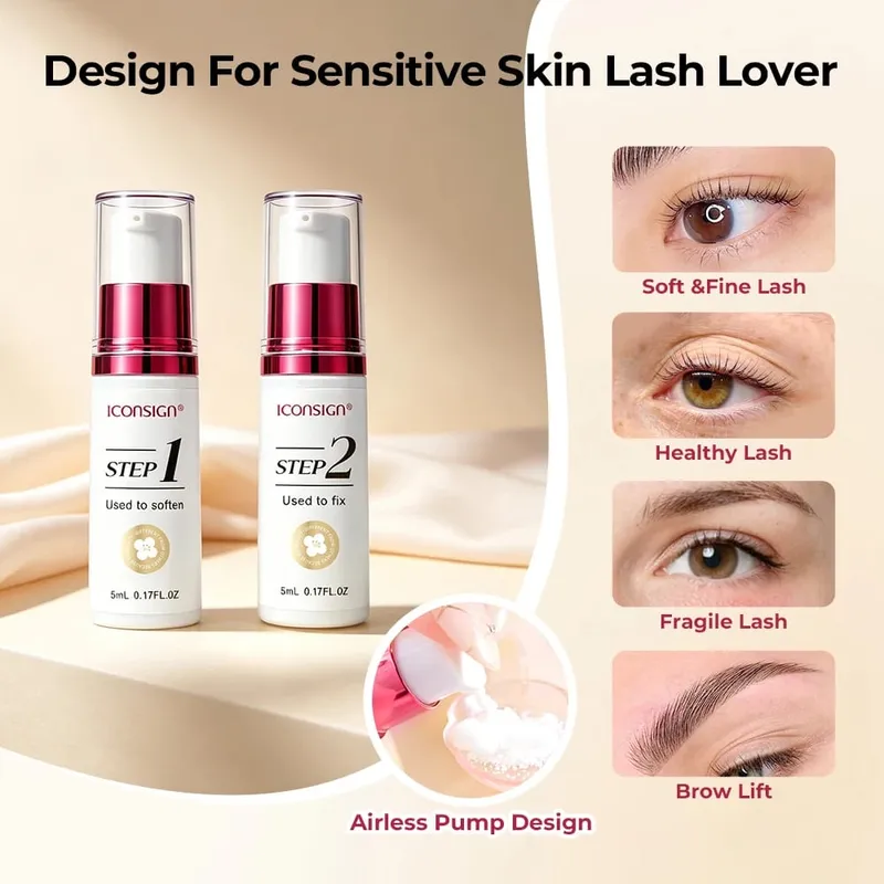 Système coréen de levage rapide des cils, sans colle, camélia, stratification des sourcils, Kit complet de maquillage, cosmétiques — image 4