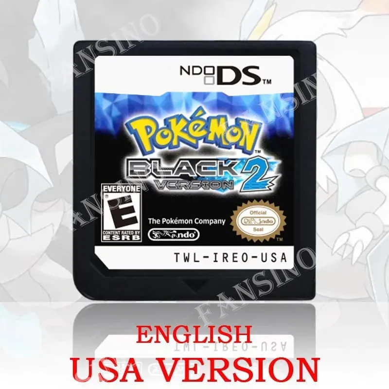 (USA EUR AUS) Pokemon Black White 1/2 Έκδοση Υψηλής Ποιότητας Αυθεντικό 1:1 Replica DS Video Game Cartridge For DS 2DS 3DS Console — image 10