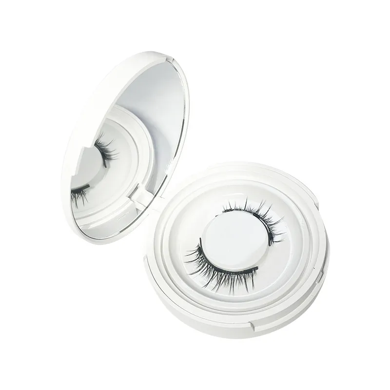 4pcs/1pair New 3 Magnetic False Eyelashes Easy To Wear Natural Soft Quantum Magnet Eye Makeup Tool With Applicater Glue Free