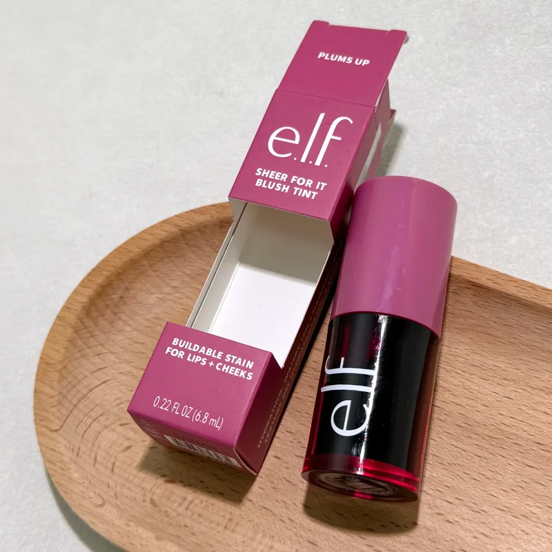 New Elf 8 χρωμάτων Lip Gloss & Πολύχρωμο ρουζ σε πούδρα λεπτής υφής Ελαφρύ Ενυδατικό Θρεπτικό Lip Balm Care Cosmetics — image 18