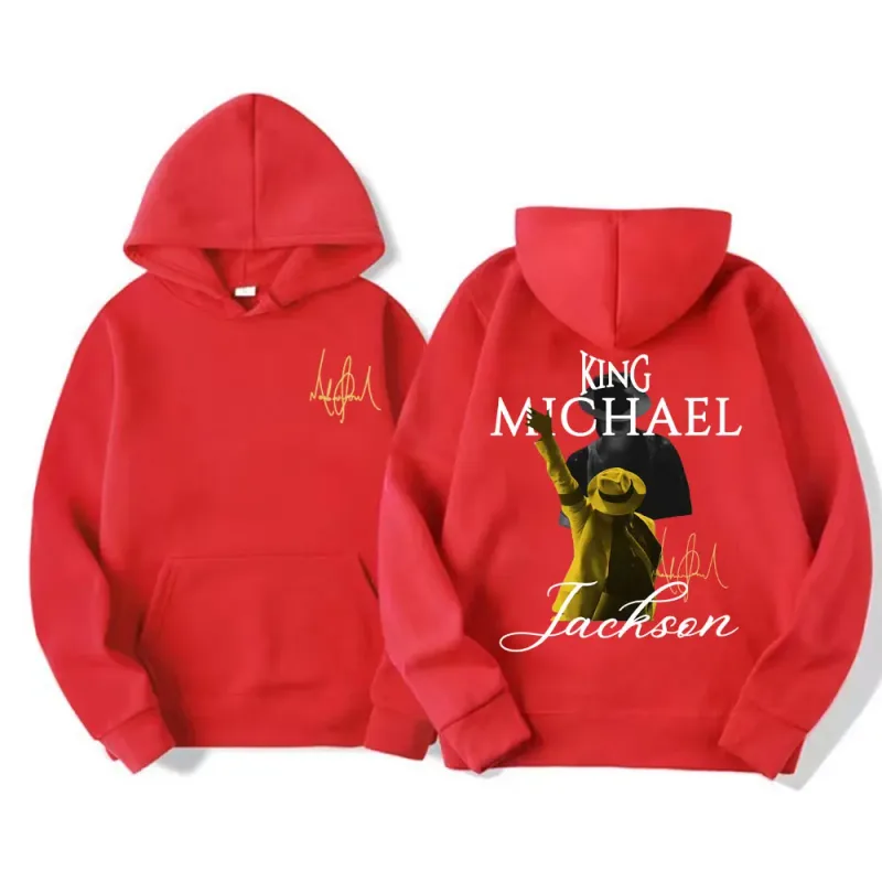King of Pop Michael Jackson Tour Sweatshirts Men's Clothing Vintage High Street Hoodies Male Casual Long Sleeve Pullovers Hoodie — image 12